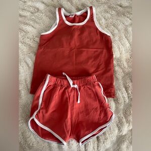 Red and White Kids Play Set